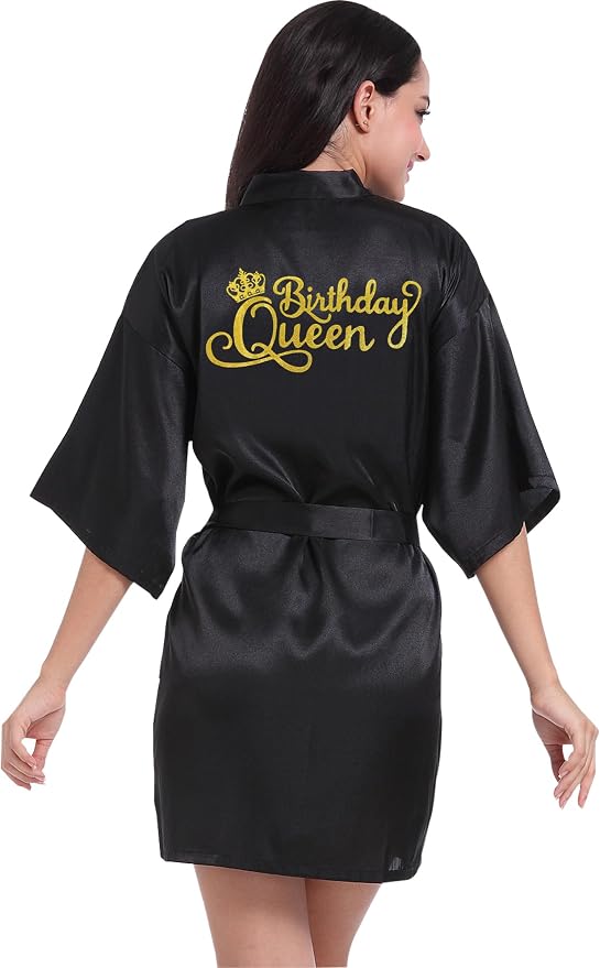 Birthday Queen Black
