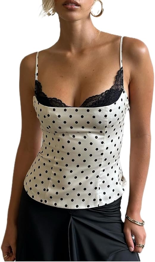 Black Polka Dot