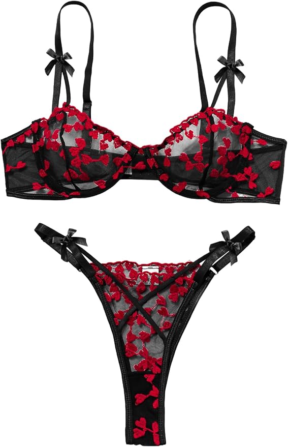 Bow Black and Red