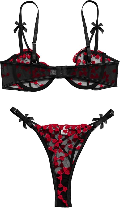 Bow Black and Red