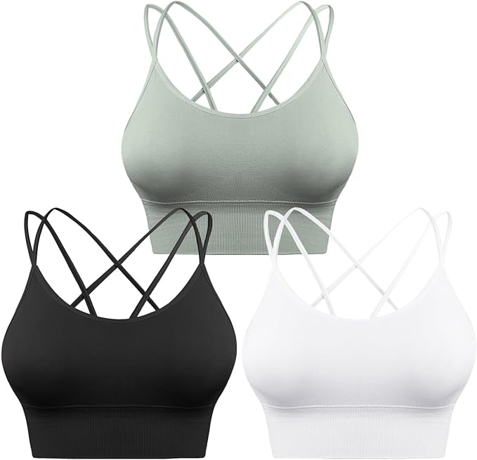3 Pack-black+white+green