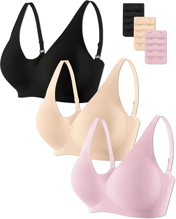 Black&beige&pink