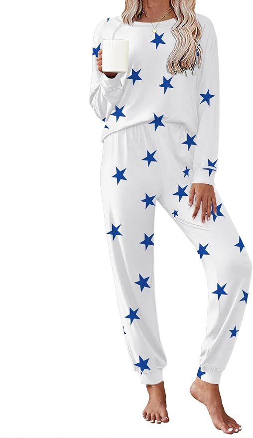 White Blue Star
