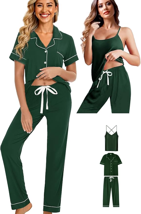 Evergreen With White Color Piping