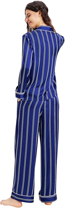 Navy Pinstripe
