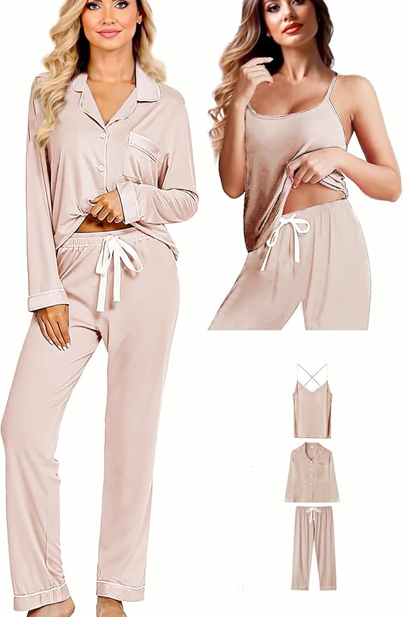 Pale Blush With White Color Piping