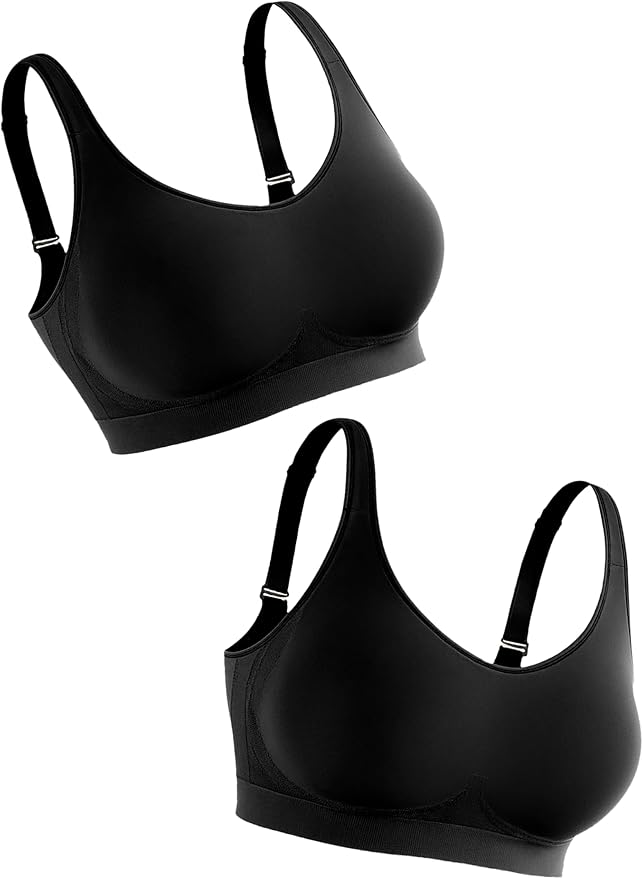 Black 2 Pack, Adjustable Straps