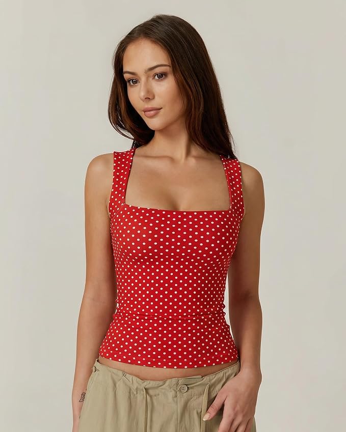 Red Polk Dots