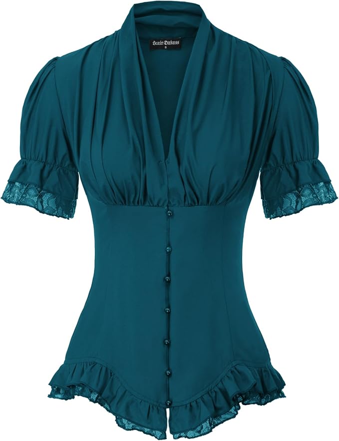 Deep Peacock Blue