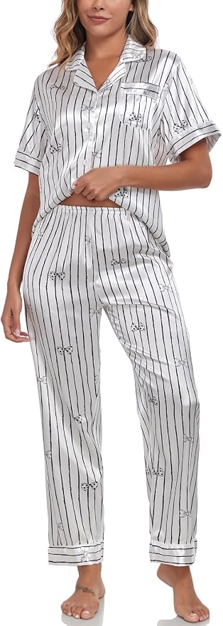 Bowknot White Black