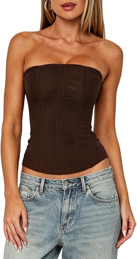Backless Brown