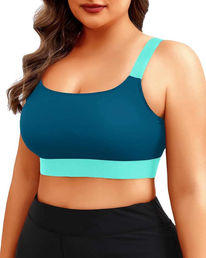 Teal and Green