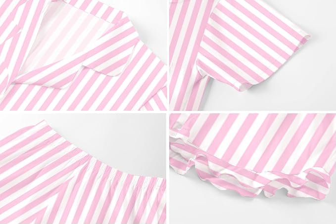 Bright Pink Stripe