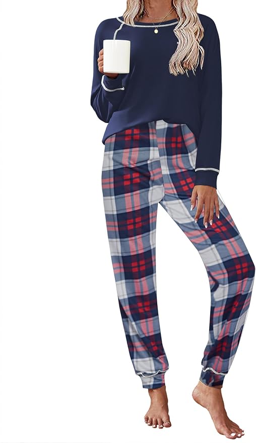 Navy Plaid