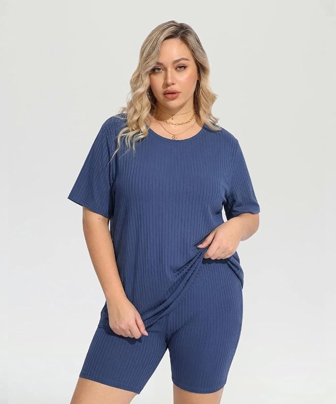 #9_ F0176_ 2 Piece _ Navy Blue