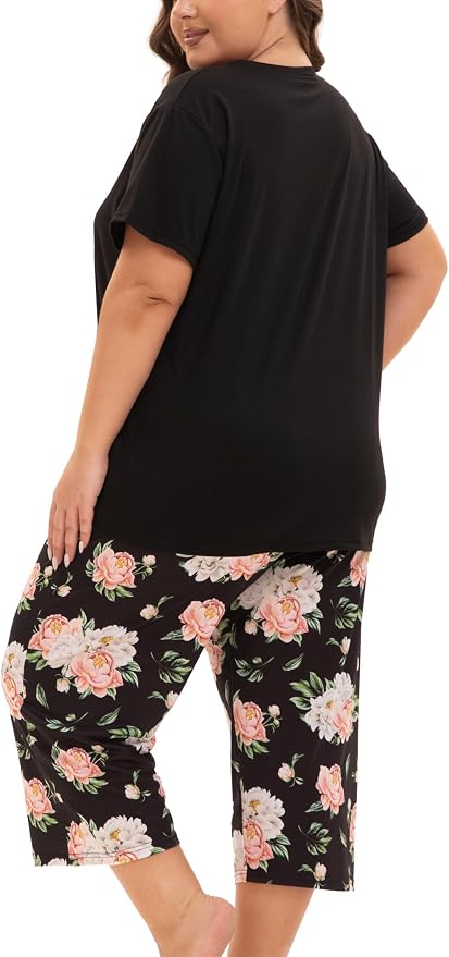 Floral Black 1
