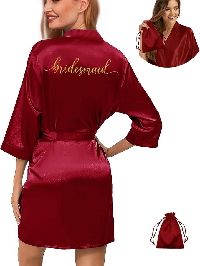 Dark Red-bridesmaid