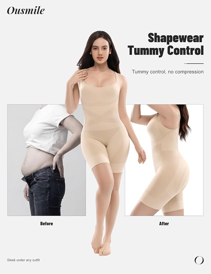 Beige Mid Thigh