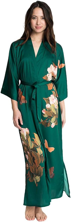 Peony & Butterfly - Emerald