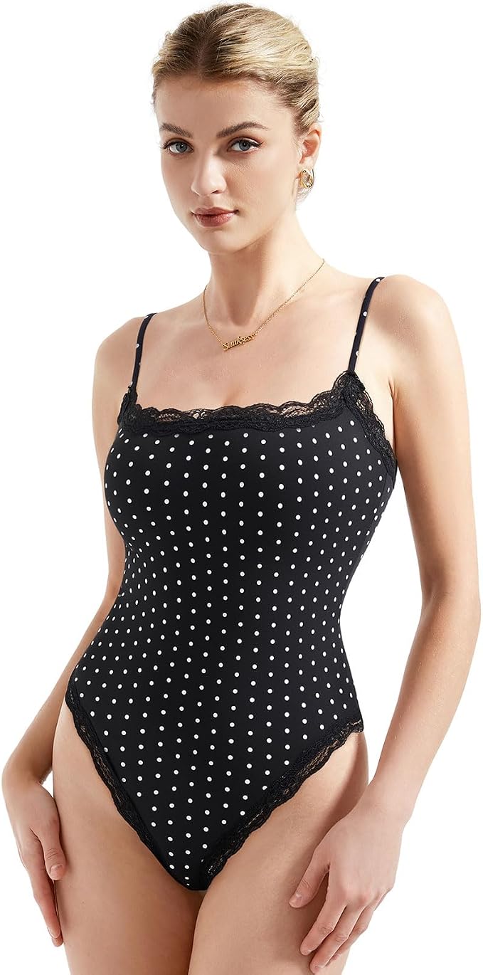 02 Black Polka Dots