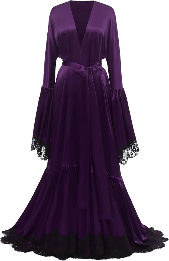 Plum-black Lace