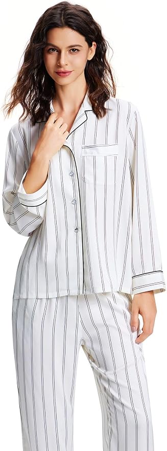 White Pinstripe