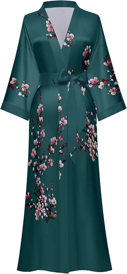 Plum Blossoms-darkgreen
