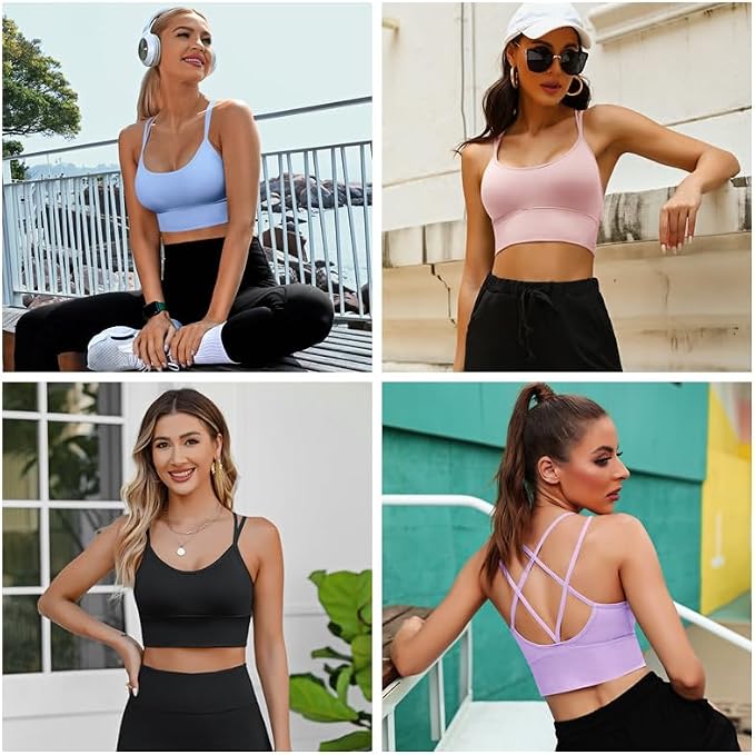 5 Pack-black+white+lavender+light Blue+nude