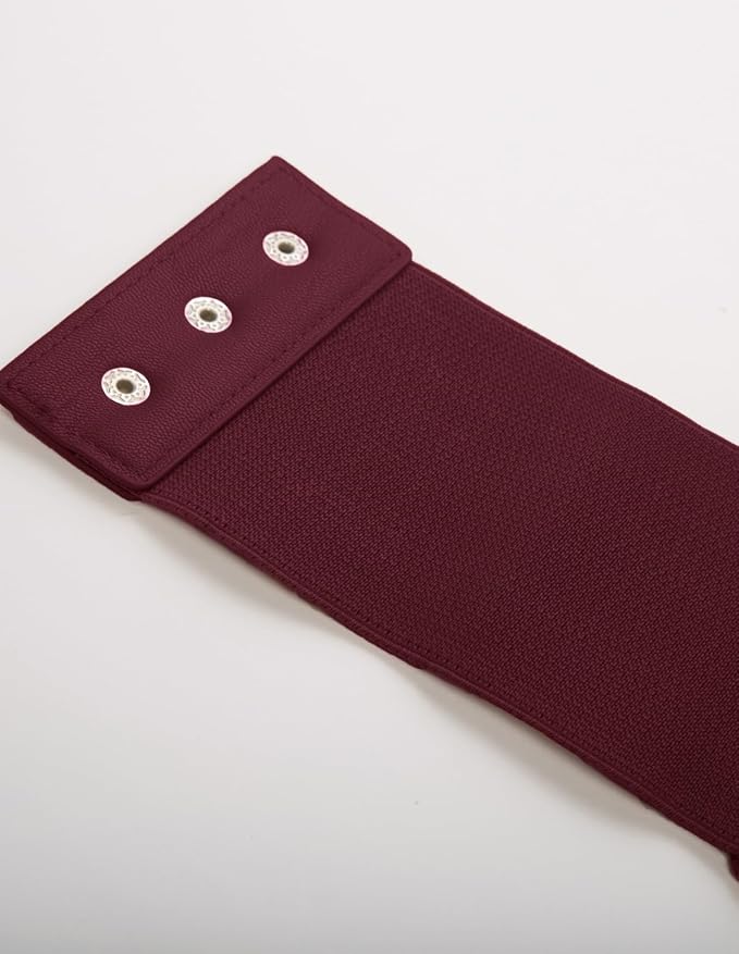 Black and Wine Red