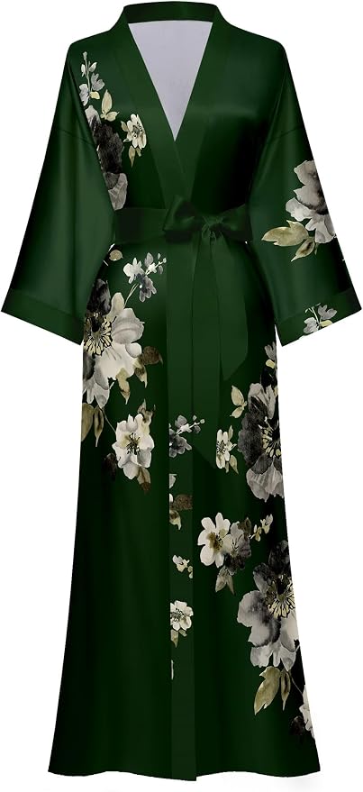 Dark Green Floral