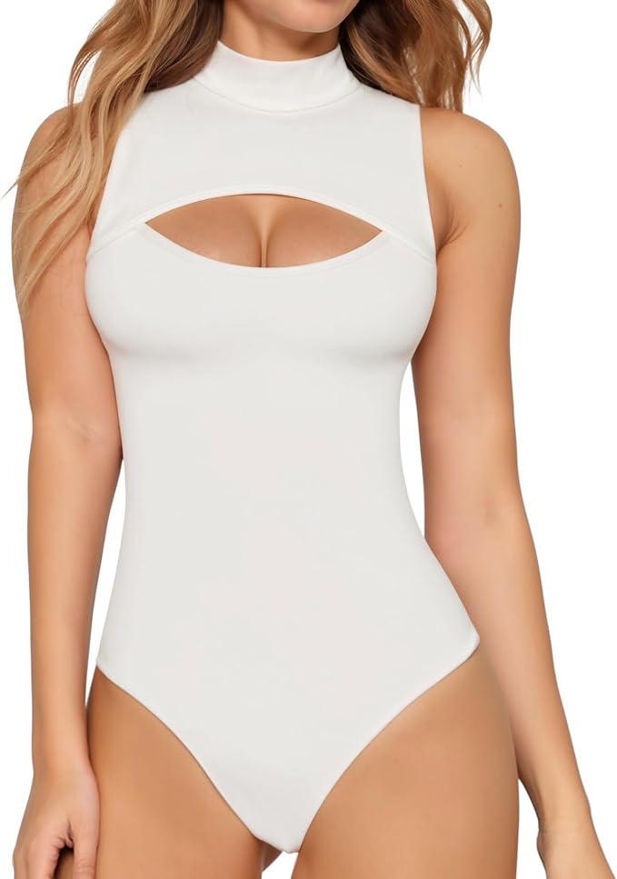01 White Sleeveless
