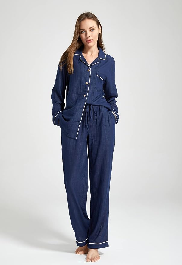 Heathered Navy