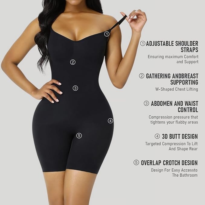 Black (Mid Thigh)