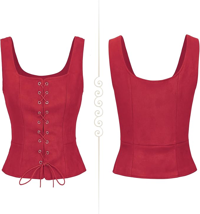 Wine Red Corset