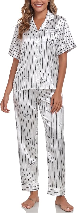 Bowknot White Black