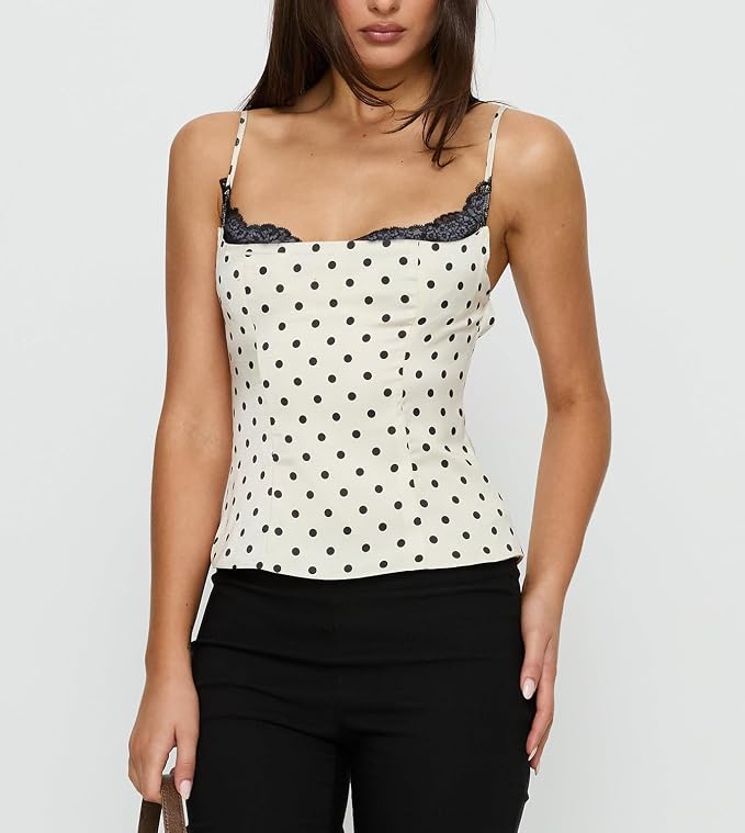 Black Polka Dot