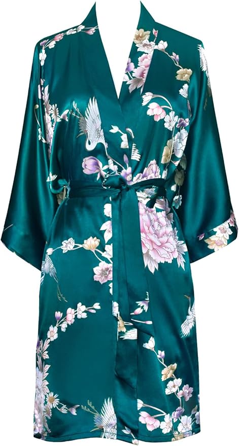 Chrysanthemum & Crane - Peacock