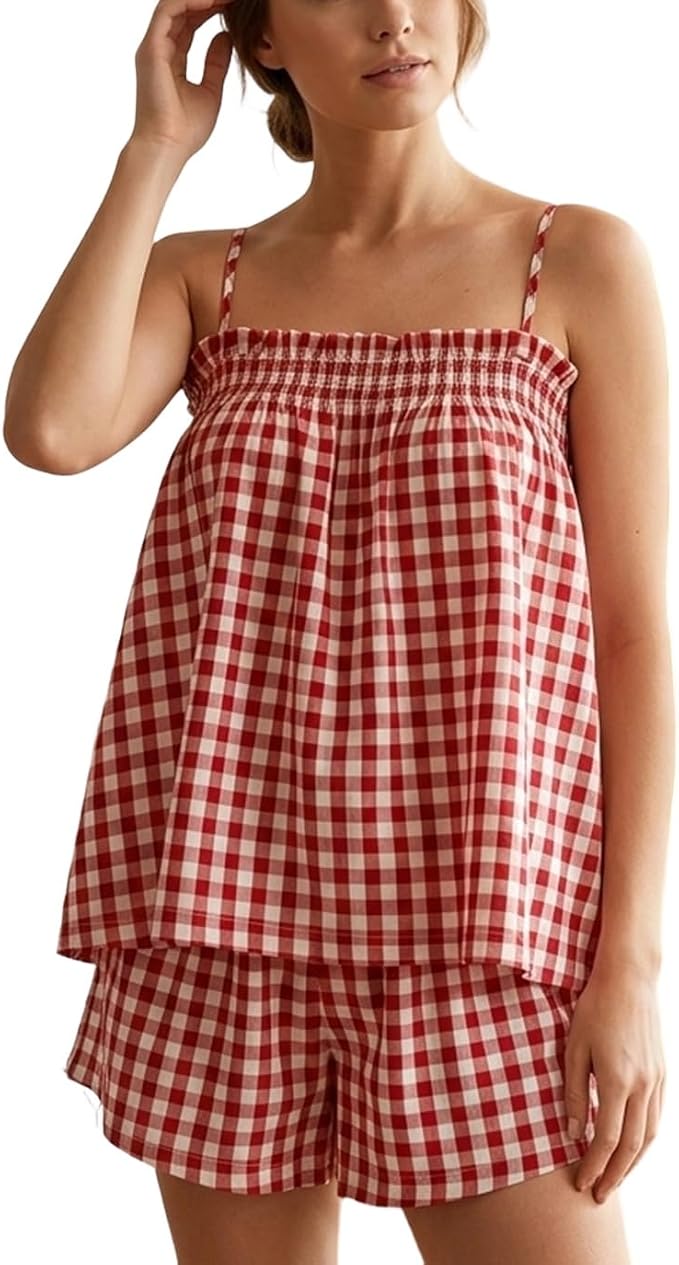 B-plaid Red