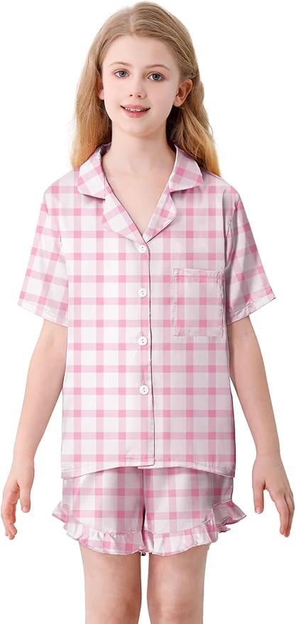 Baby Pink Grid