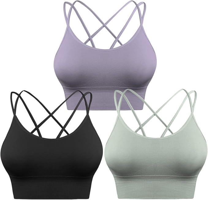 3 Pack-black+green+purple
