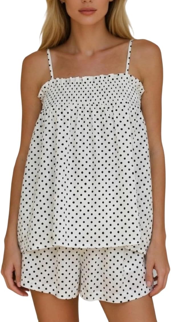 Polka Dot White