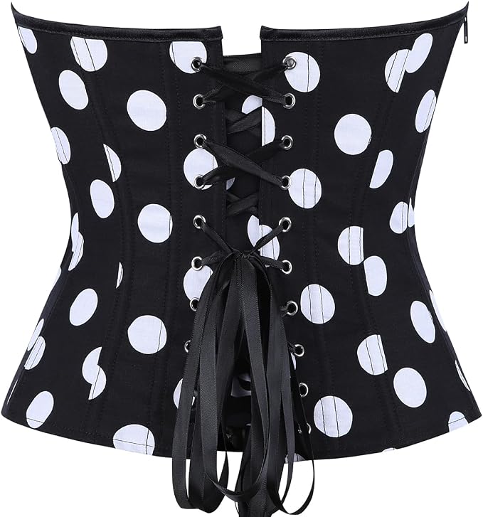 Black White Polka Dot