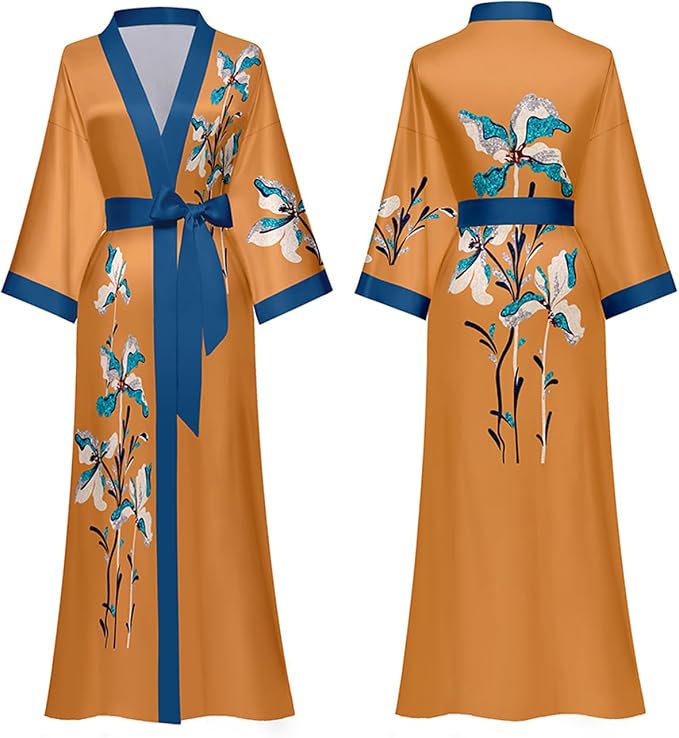Orange-floral
