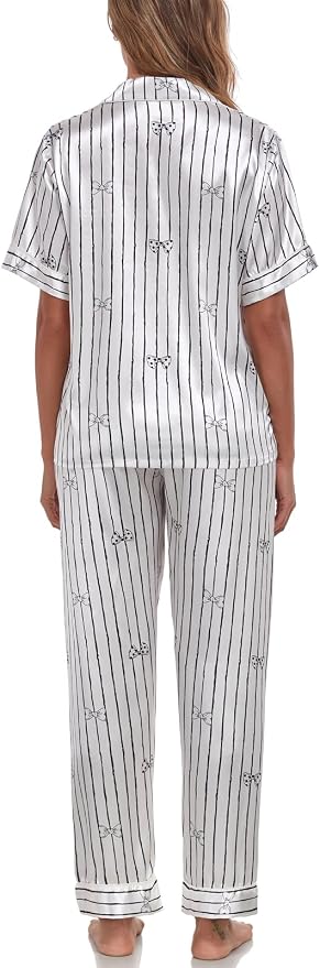 Bowknot White Black