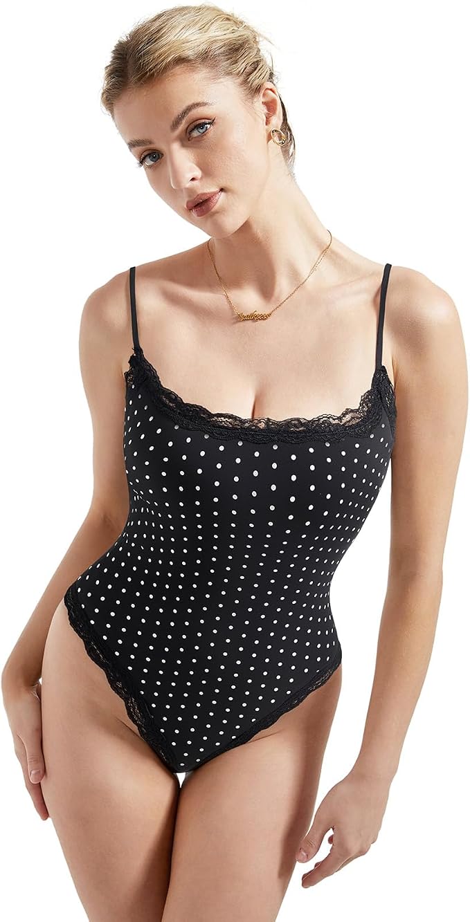 Black Polka Dot