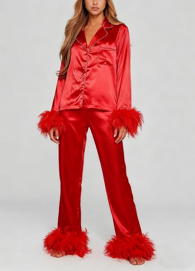 Silky Satin Red