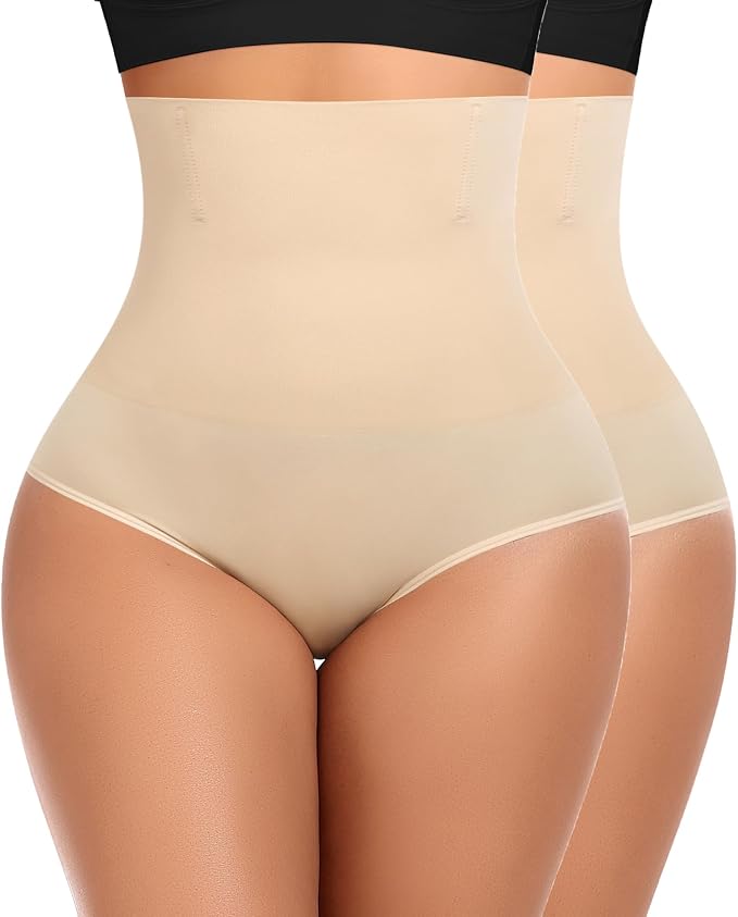 D# Beige-2pack(high-waist)