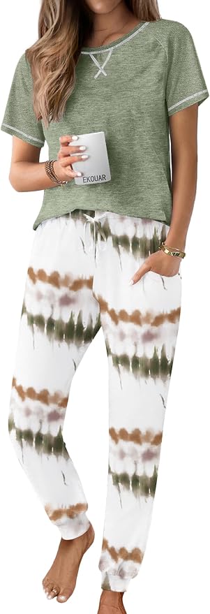 Tie-dye Army Green