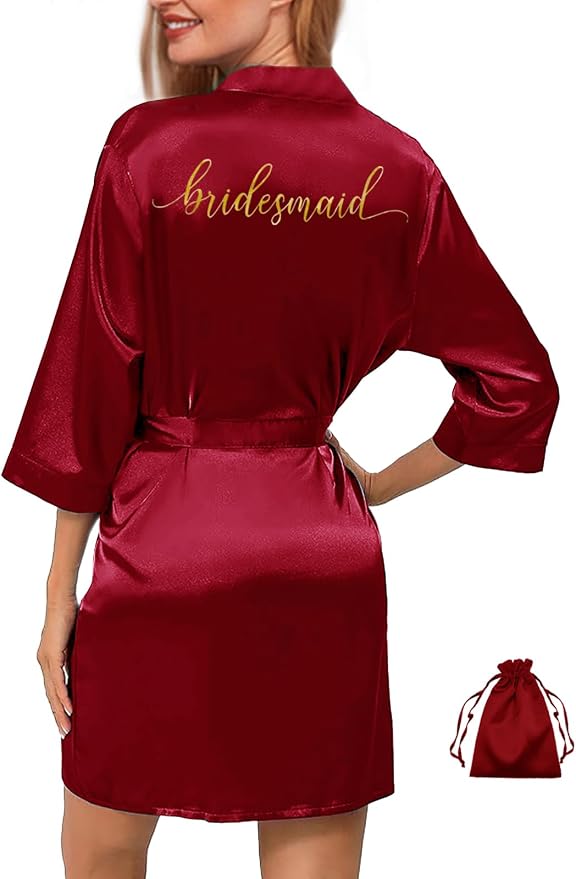 Dark Red-bridesmaid
