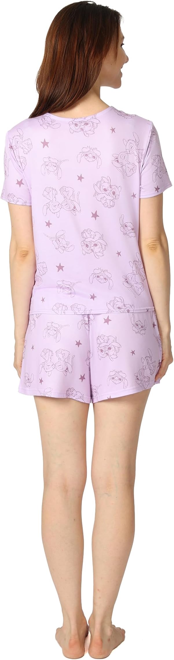 Stitch and Angel Starry Night